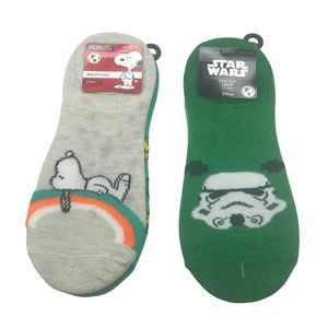 Lot of 4 St Patrick's Day Women's Stay Put Liners Star Wars And Peanuts